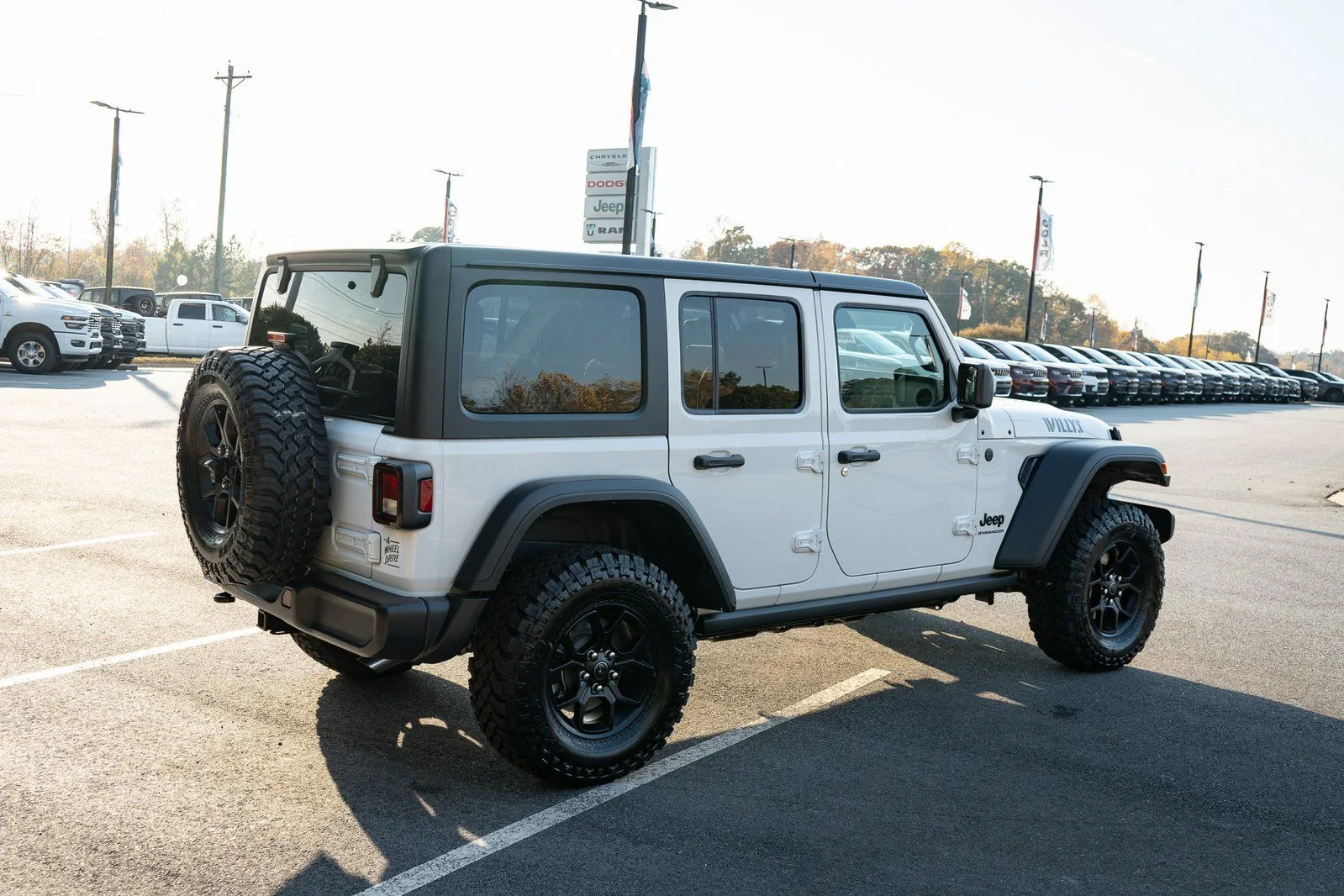 New 2026 Bright White Clearcoat Jeep Willys image 10