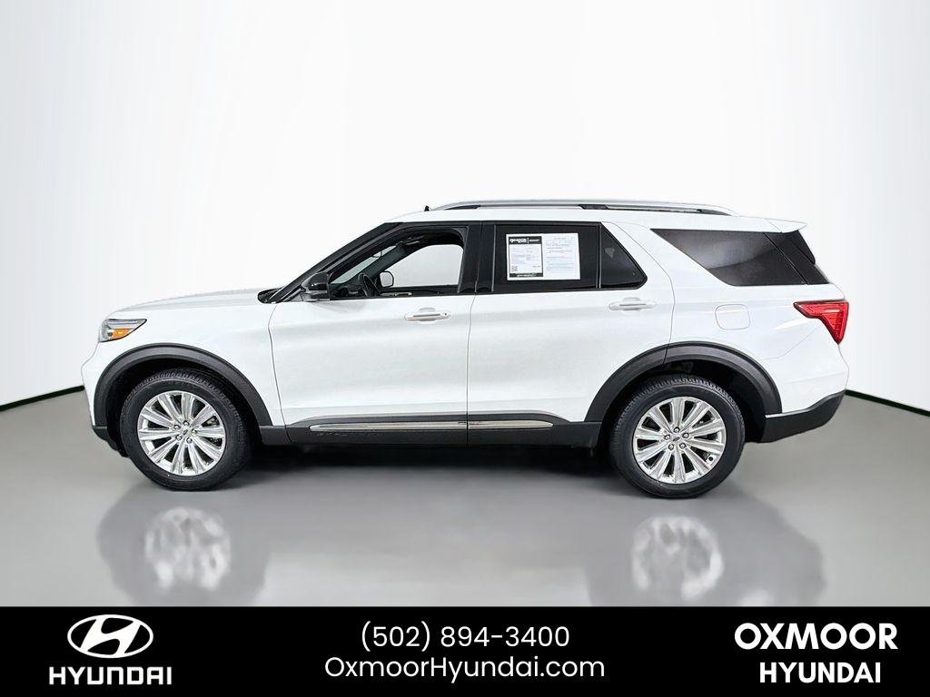 Used 2020 Star White Metallic Tri-Coat Ford Limited HYBRID image 4