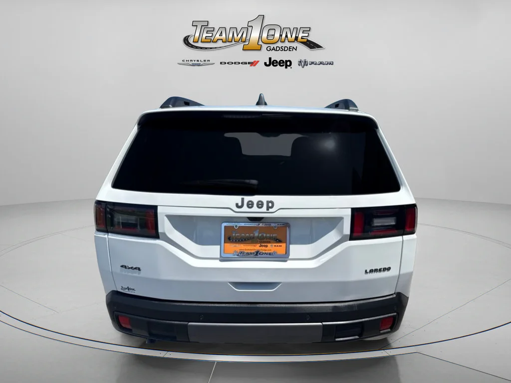 New 2026 Bright White Clearcoat Jeep Laredo image 8