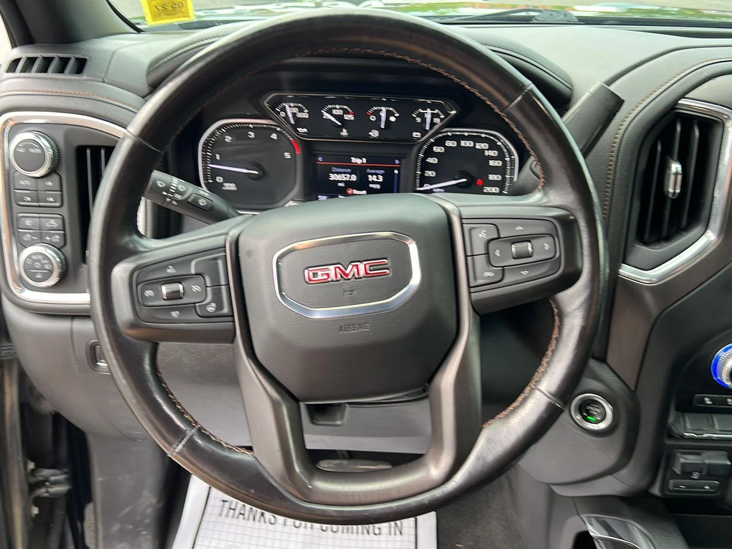Used 2021 Onyx Black GMC AT4 image 9