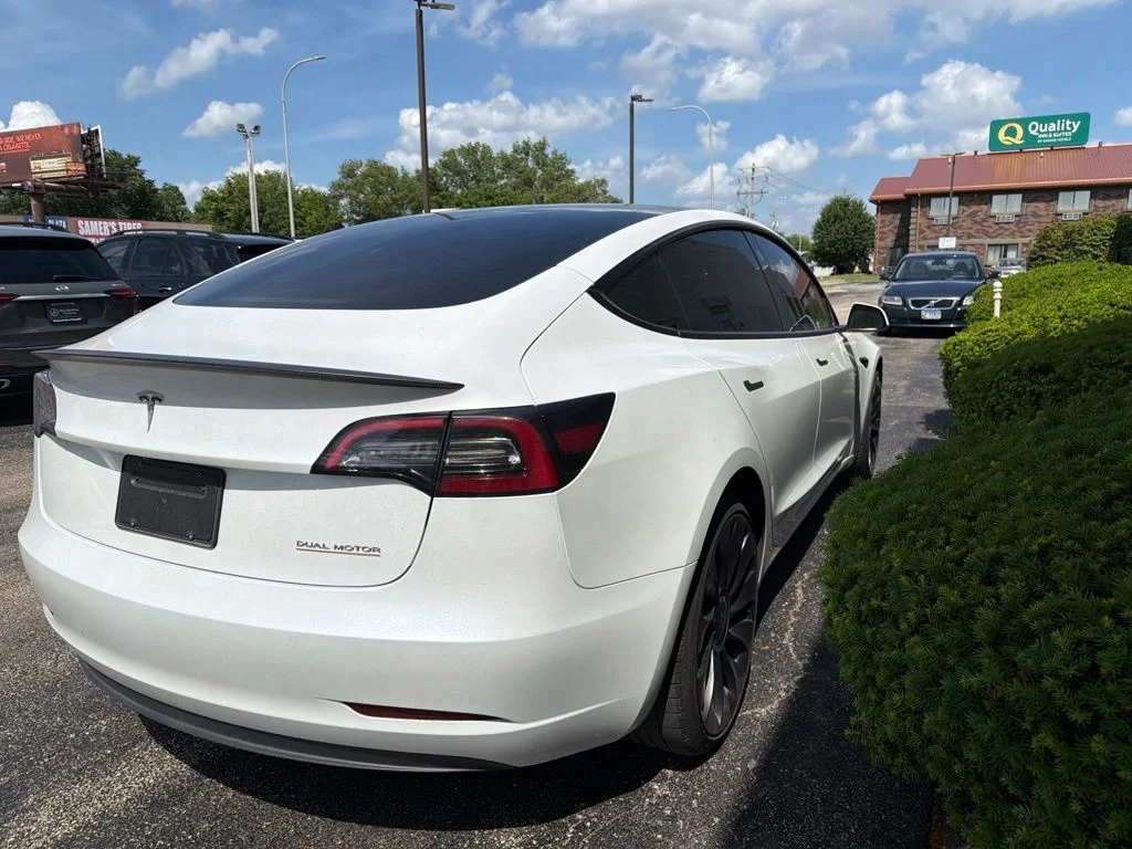 Used 2023 White Tesla Performance image 6