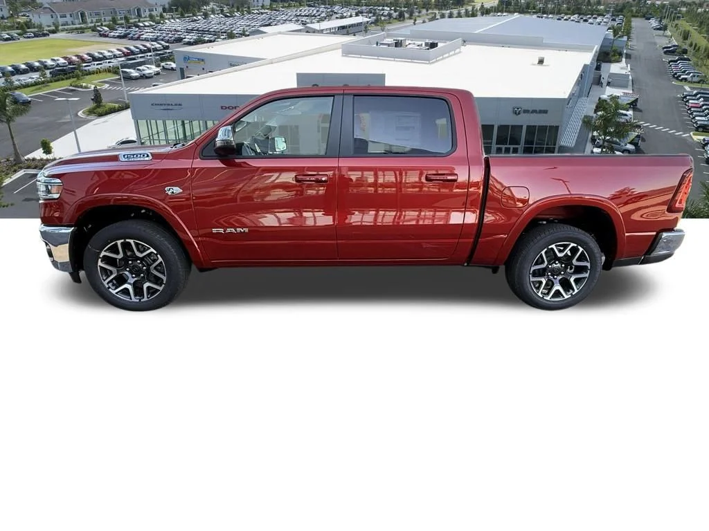 New 2026 Molten Red Pearl-Coat Exterior Paint RAM Laramie image 9