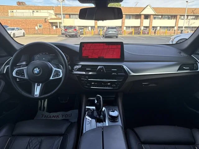 Used 2021 Dark Blue BMW M550i xDrive image 35