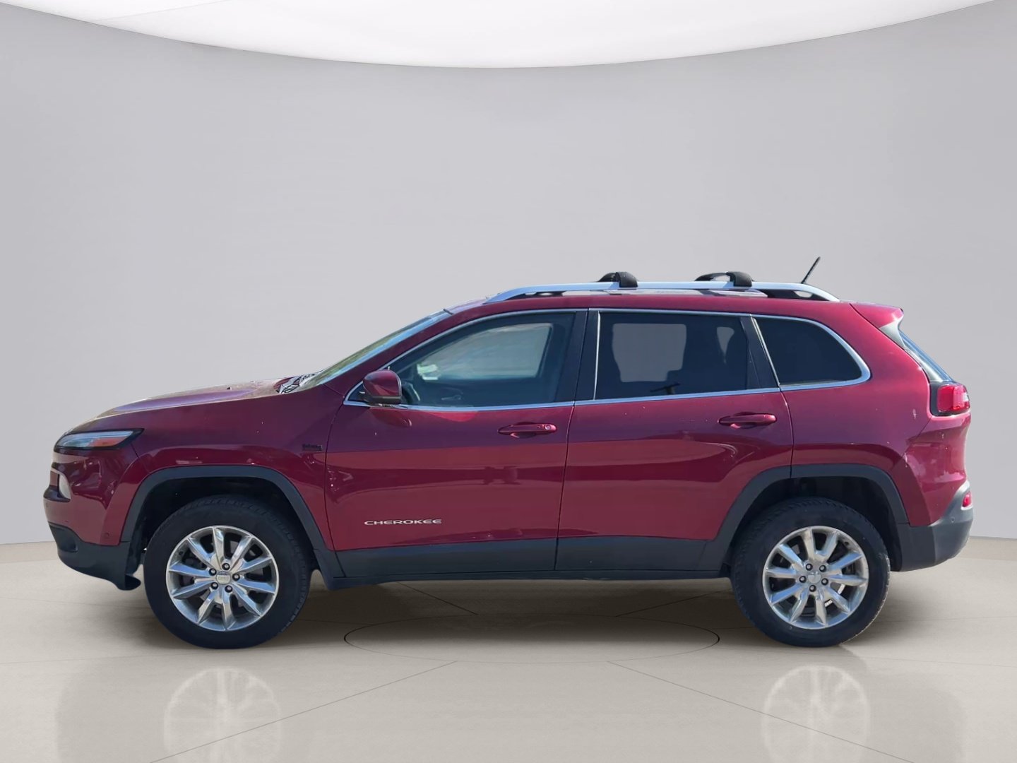 Used 2015 Red Jeep LIMITED image 3