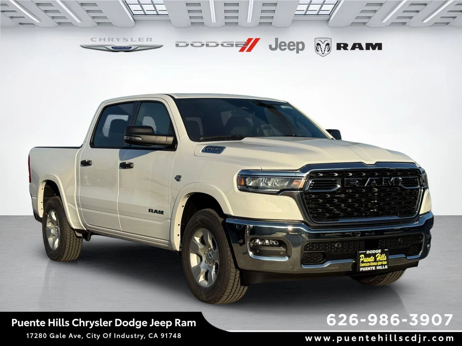 New 2026 Bright White Clear-Coat Exterior Paint RAM Big Horn image 1