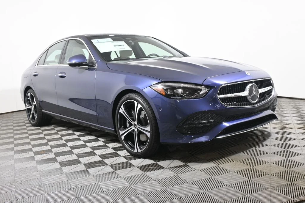 New 2026 Blue Mercedes-Benz C 300 image 9