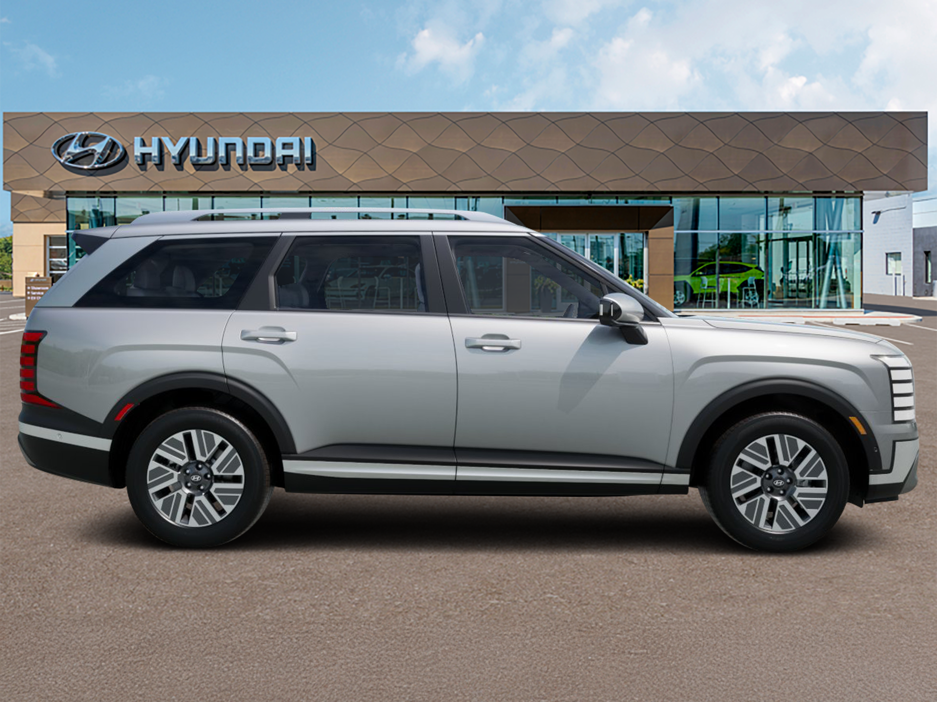New 2026 Typhoon Silver Metallic Hyundai Blue SEL Premium 8P image 6