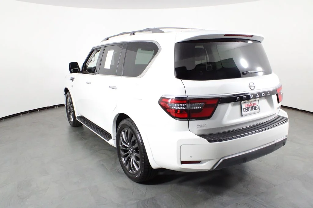 Certified Used 2022 White Nissan Platinum image 16