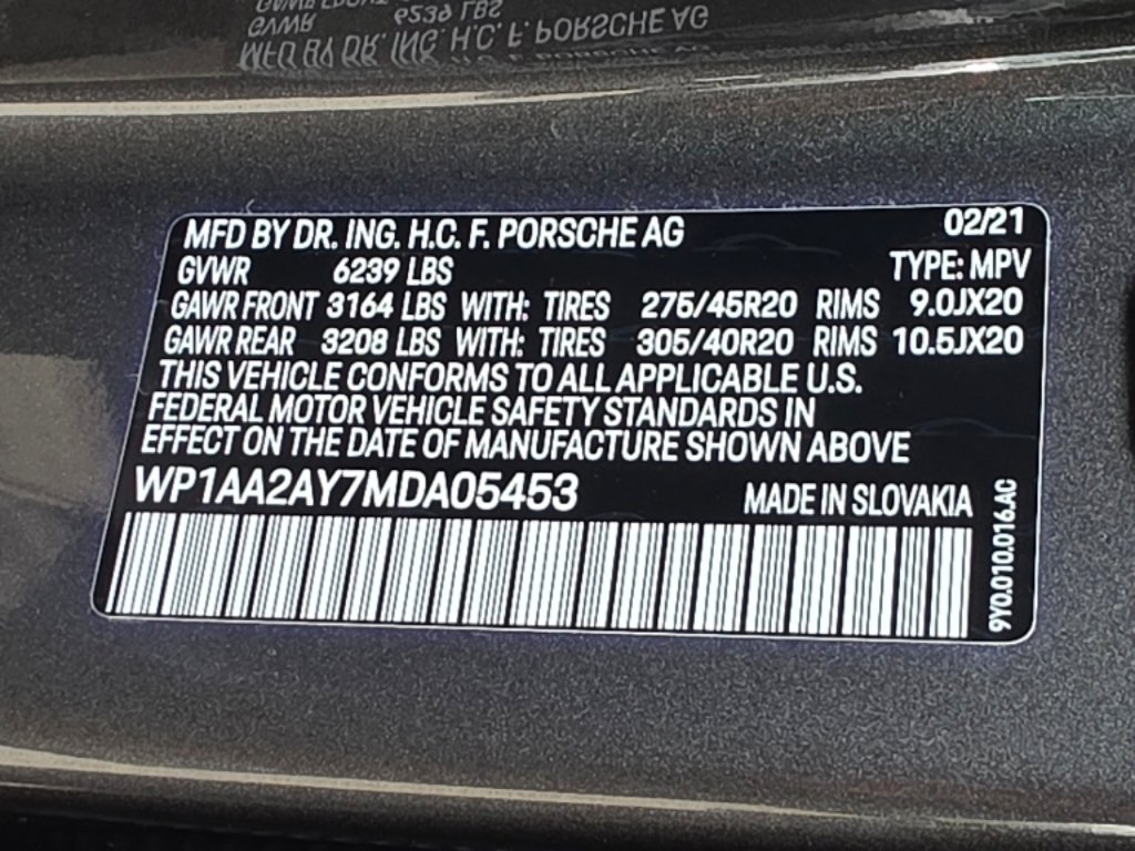 Used 2021 Gray Porsche AWD image 32