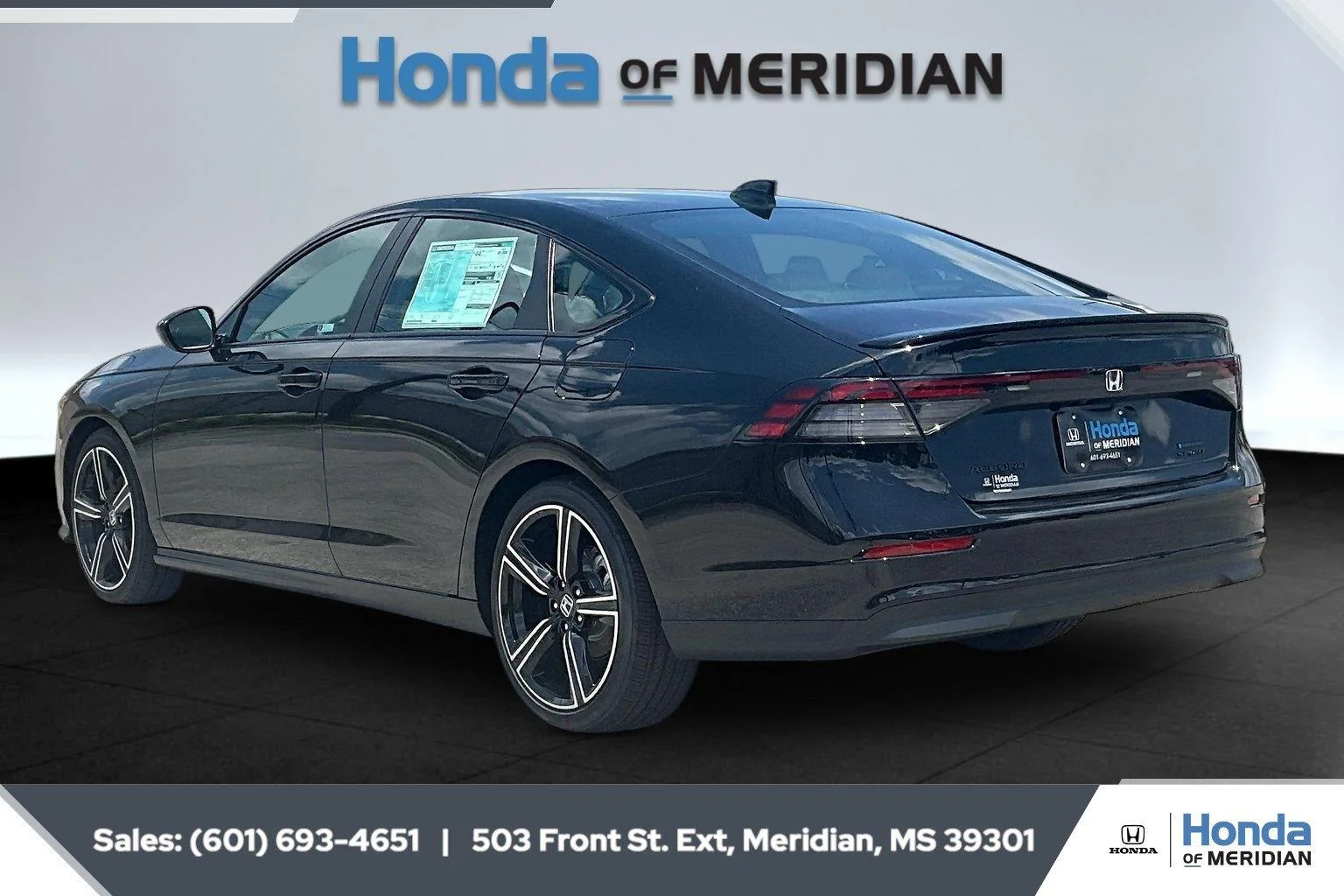 New 2026 Crystal Black Pearl Honda Sport Hybrid image 3