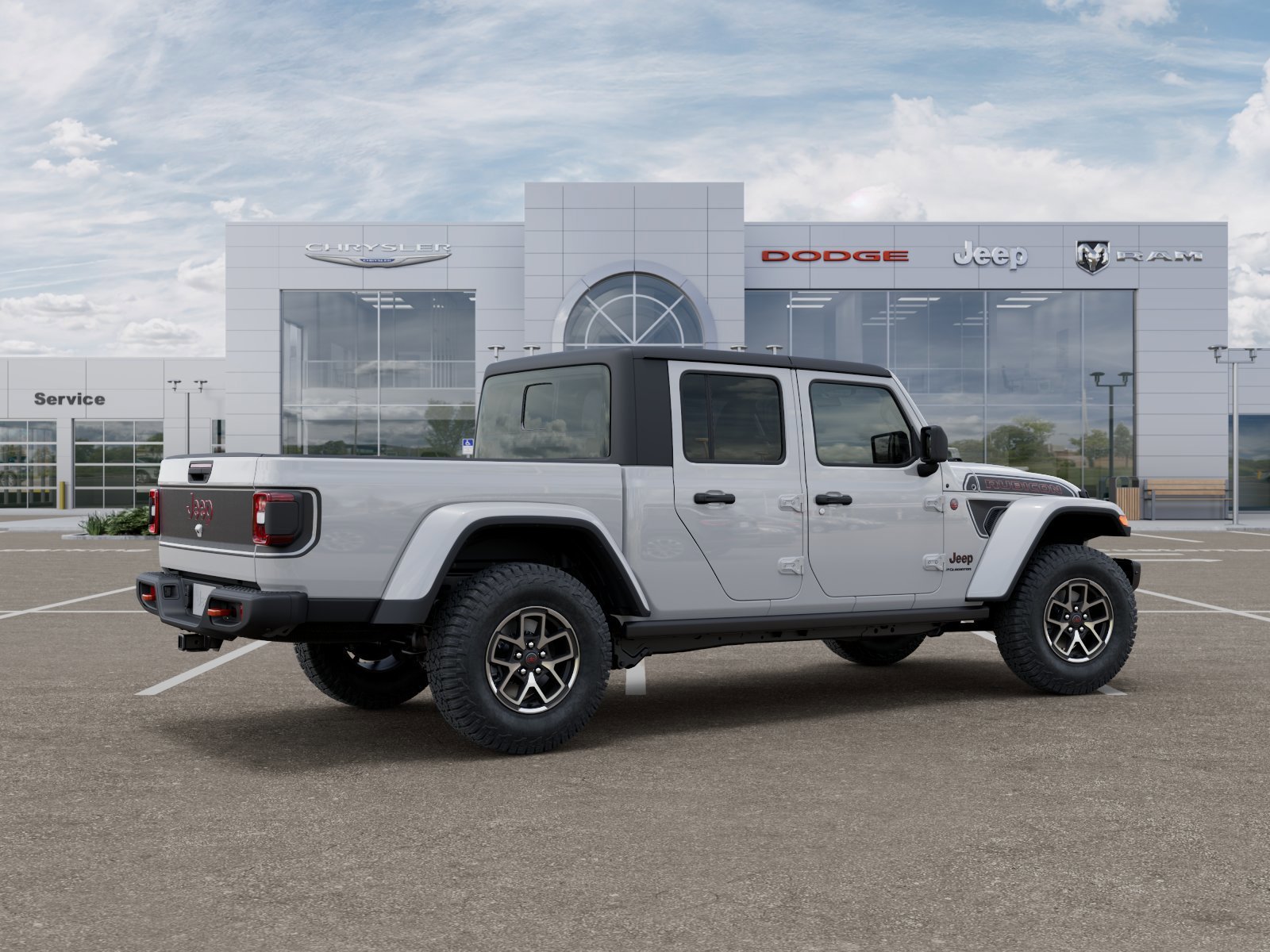 New 2026 Bright White Clear-Coat Exterior Paint Jeep Shadow Ops image 4