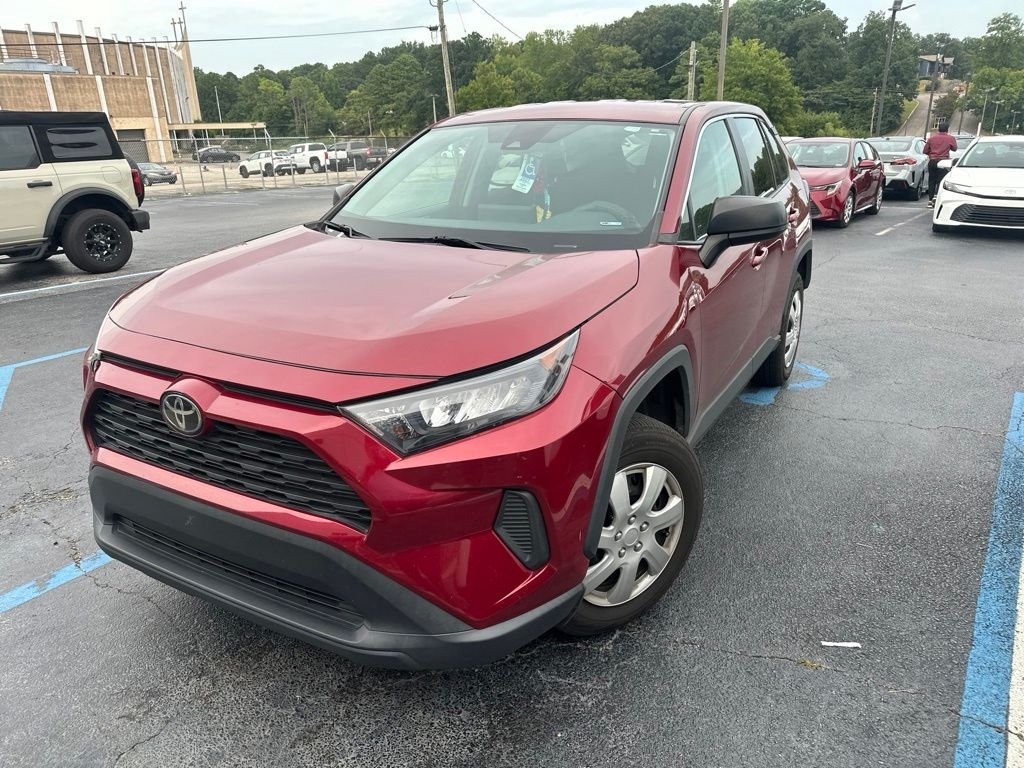 Used 2022 Red Toyota LE image 1