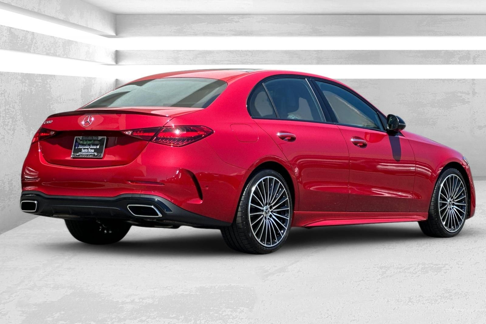 New 2026 Red Mercedes-Benz C 300 image 4