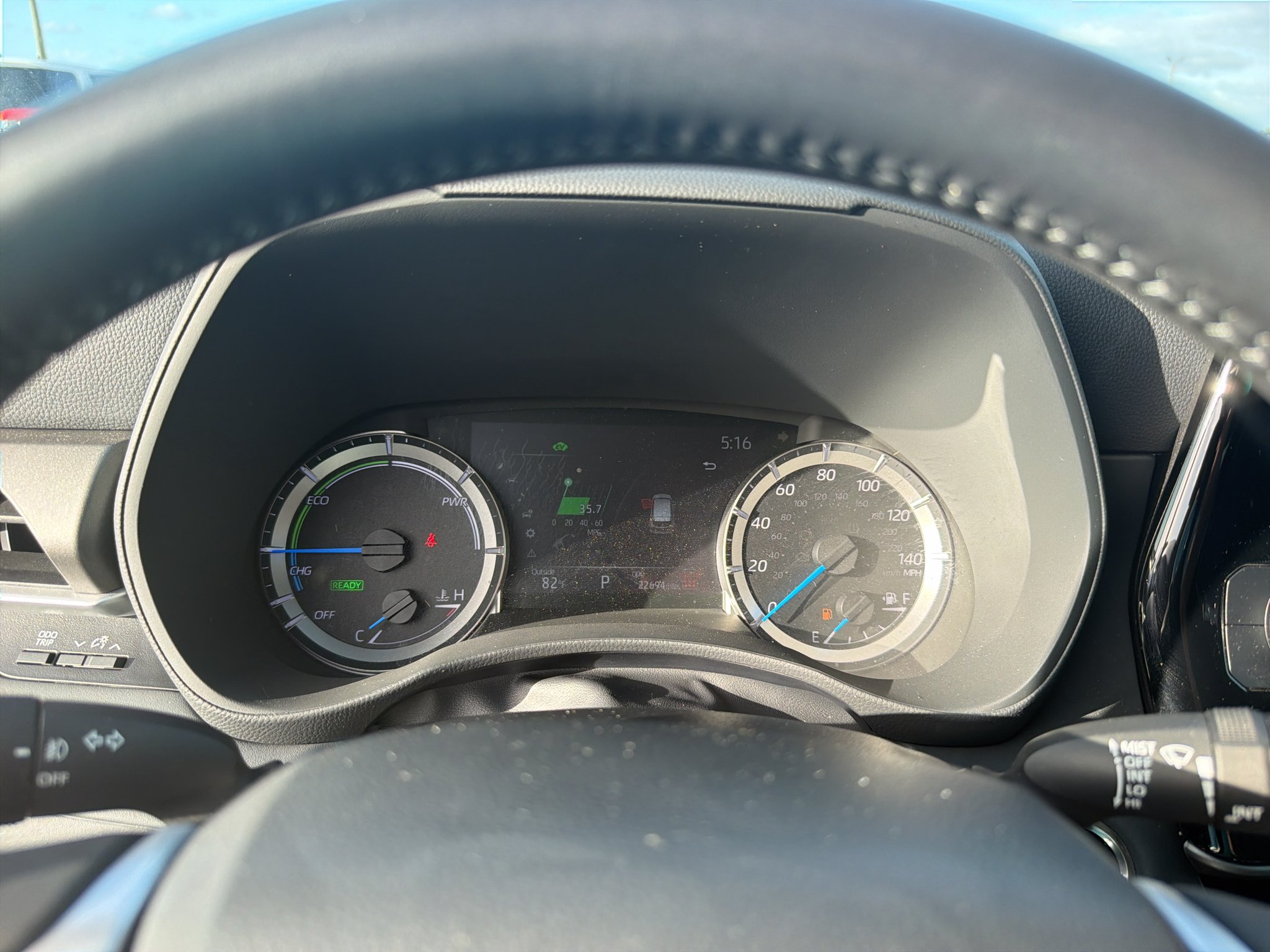 Used 2024 Celestial Silver Metallic Toyota Hybrid LE image 5