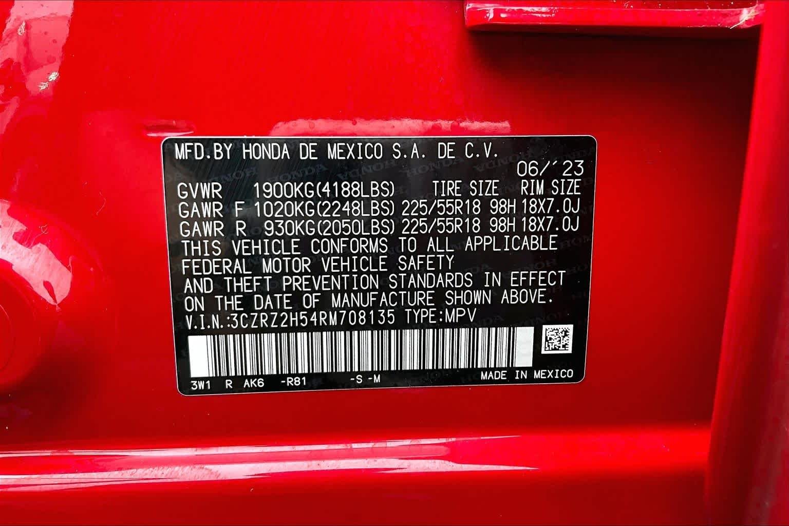 Used 2024 Milano Red Honda Sport image 35