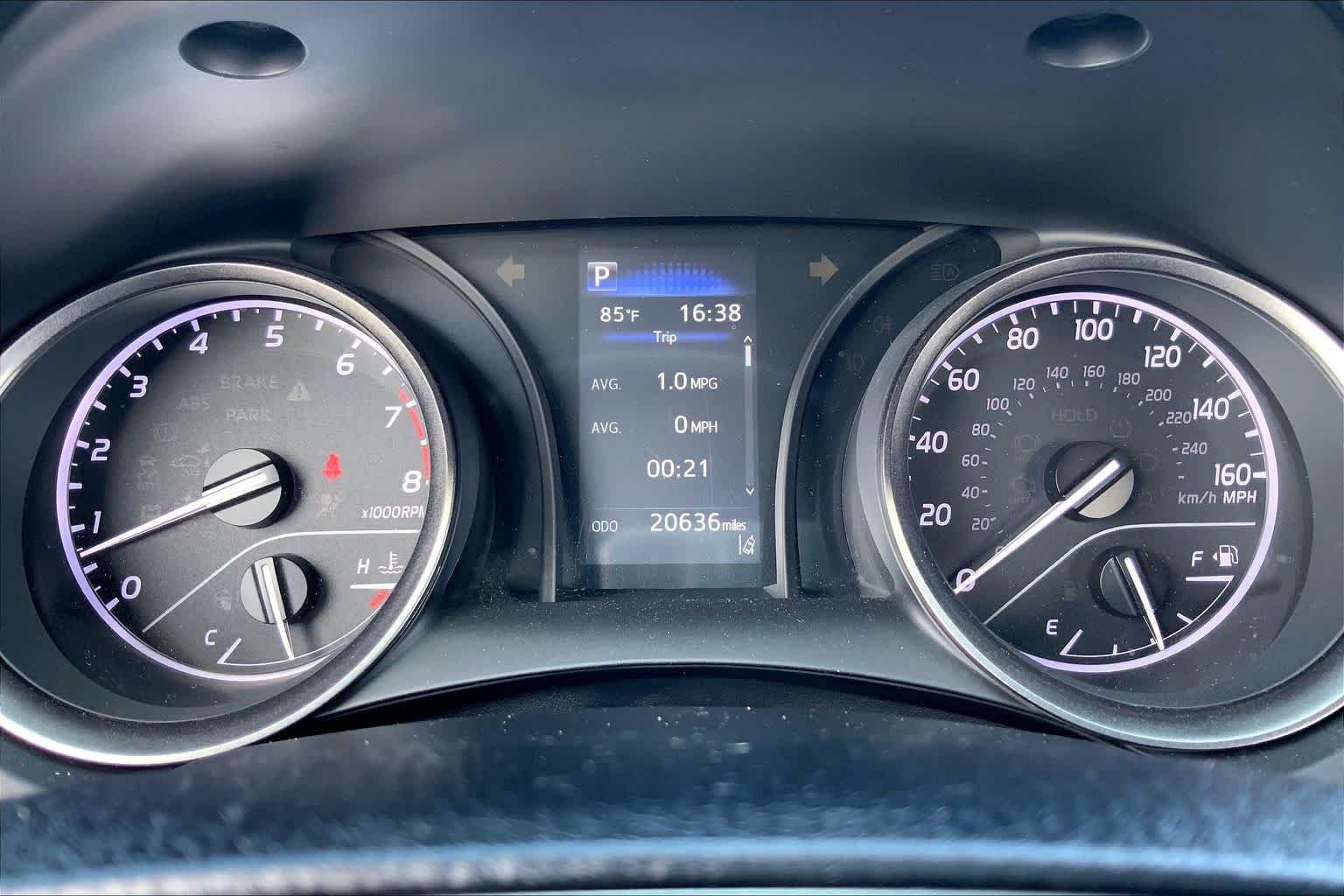 Used 2022 Midnight Black Metallic Toyota SE image 25