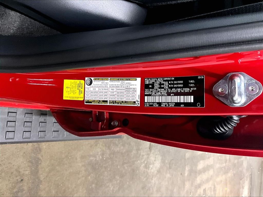 New 2026 Supersonic Red Toyota Limited image 17