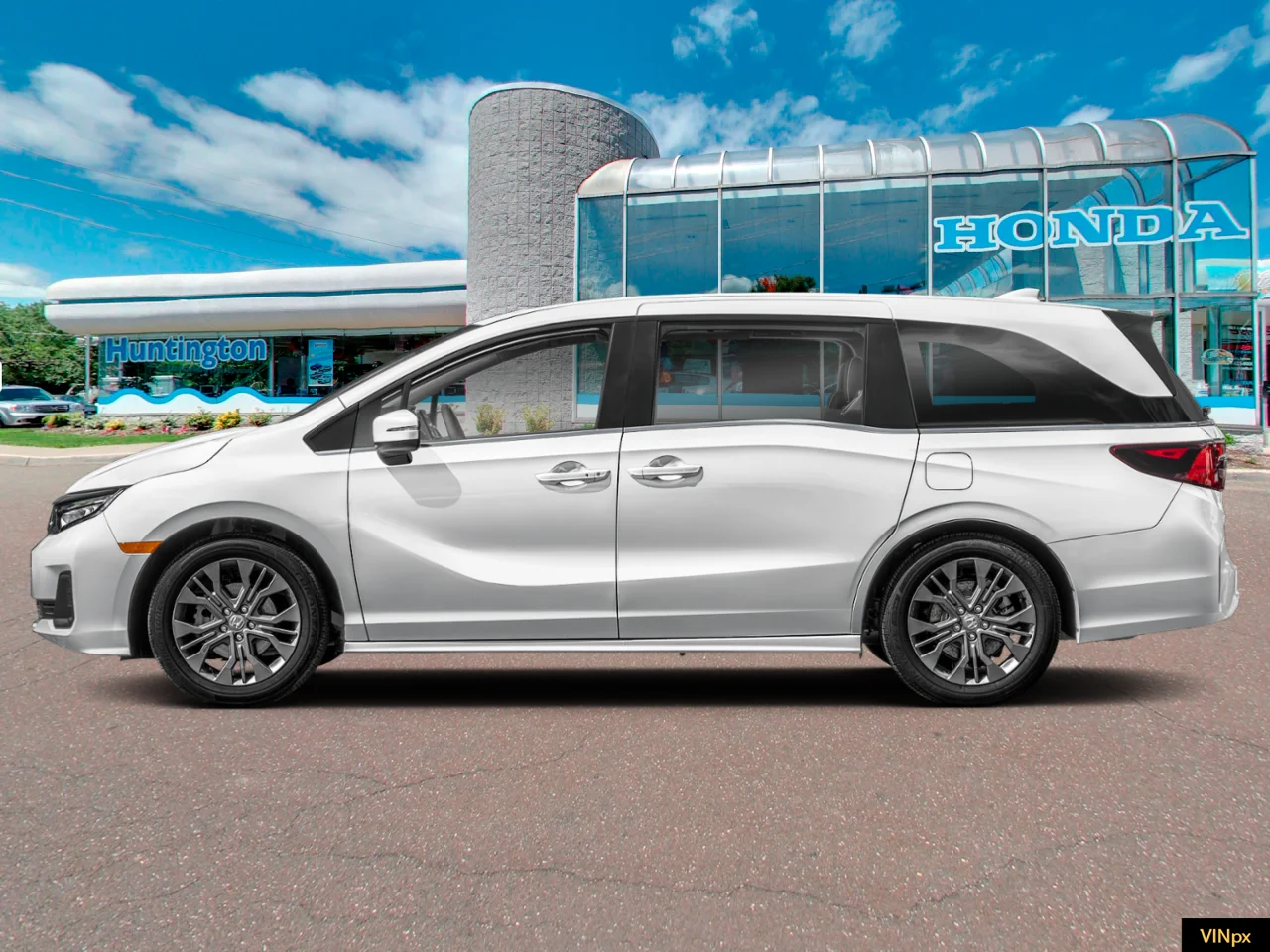 New 2027 Platinum White Pearl Honda Touring image 3