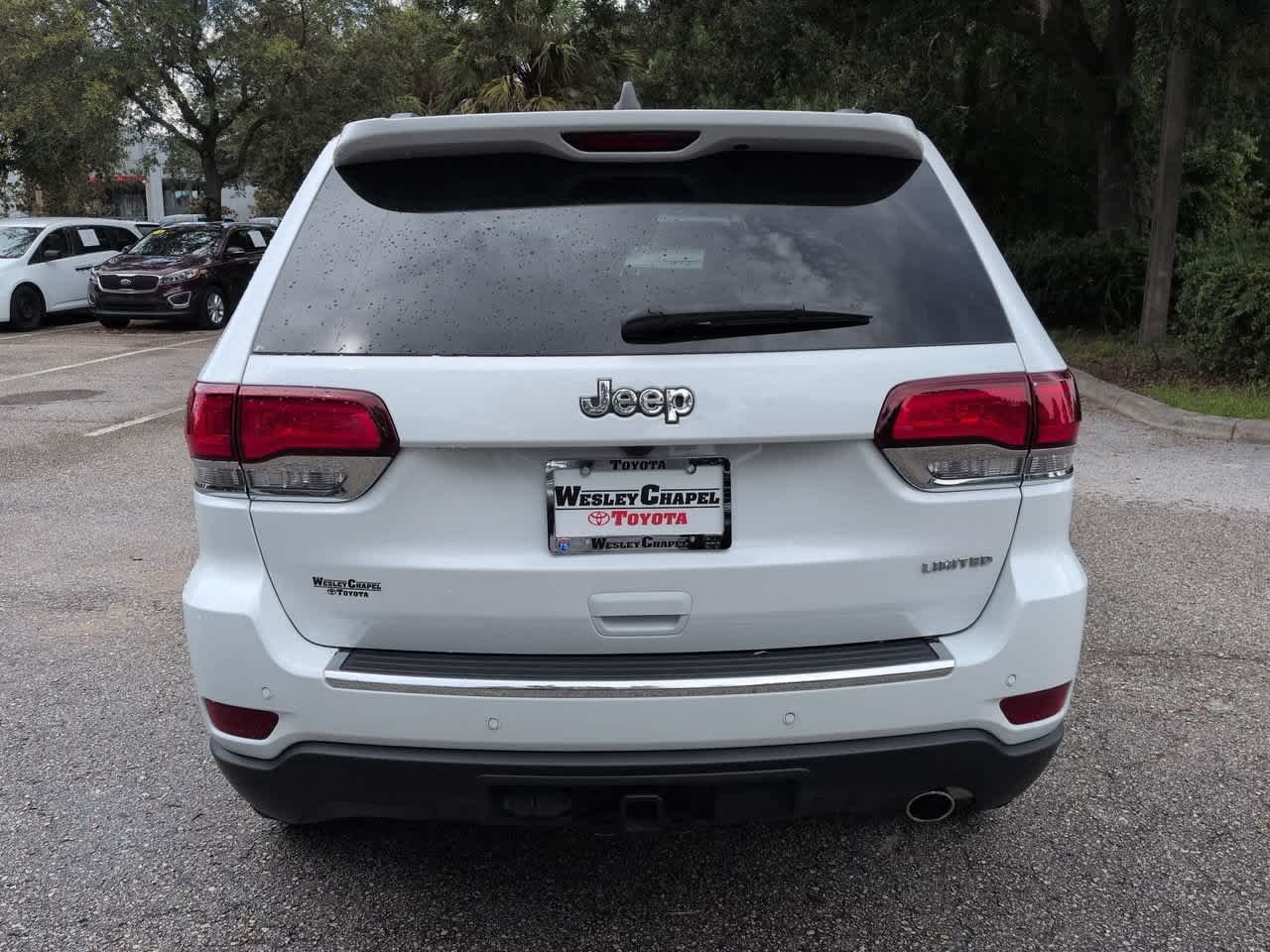 Used 2021 Bright White Clearcoat Jeep Limited image 5
