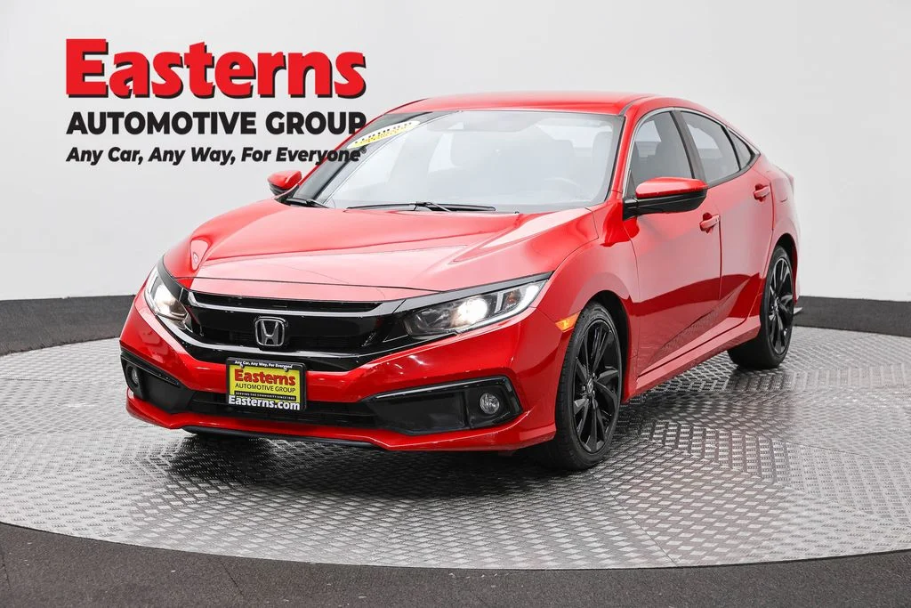 Used 2020 Red Honda Sport image 1