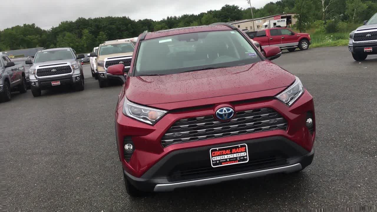 Used 2019 Ruby Flare Pearl Toyota Hybrid Limited image 4