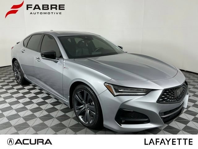Certified Used 2023 Lunar Silver Metallic Acura SH-AWD A-SPEC image 25