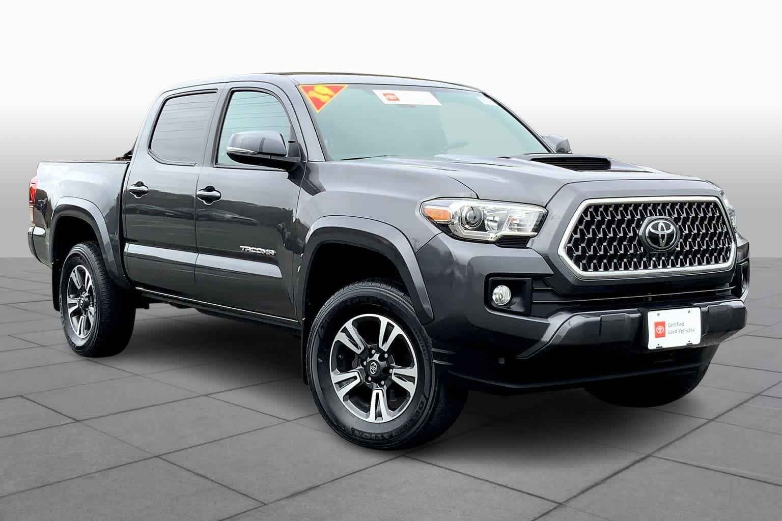Used 2019 Magnetic Gray Metallic Toyota TRD Sport image 3