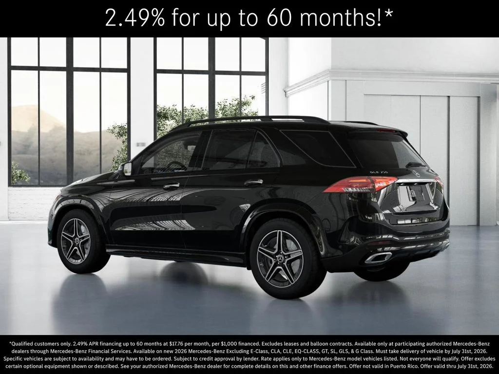 New 2026 Obsidian Black Metallic Mercedes-Benz GLE 350 image 30