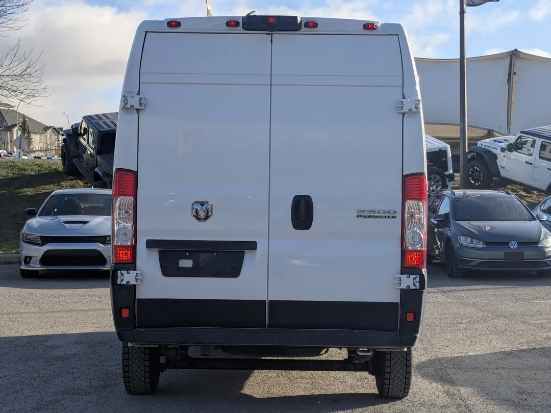 Certified Used 2025 White RAM Tradesman - - C/V HR 136 WB - Pkg 22B - Convenience Grp - Mopar Cargo Mat - Wall Paneling & More! image 7