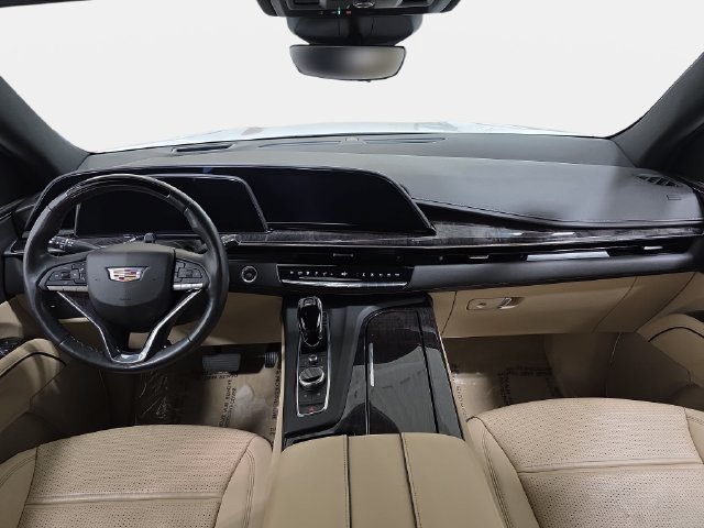 Used 2023 CRYSTAL WHITE TRICOAT Cadillac 4WD Premium Luxury image 10