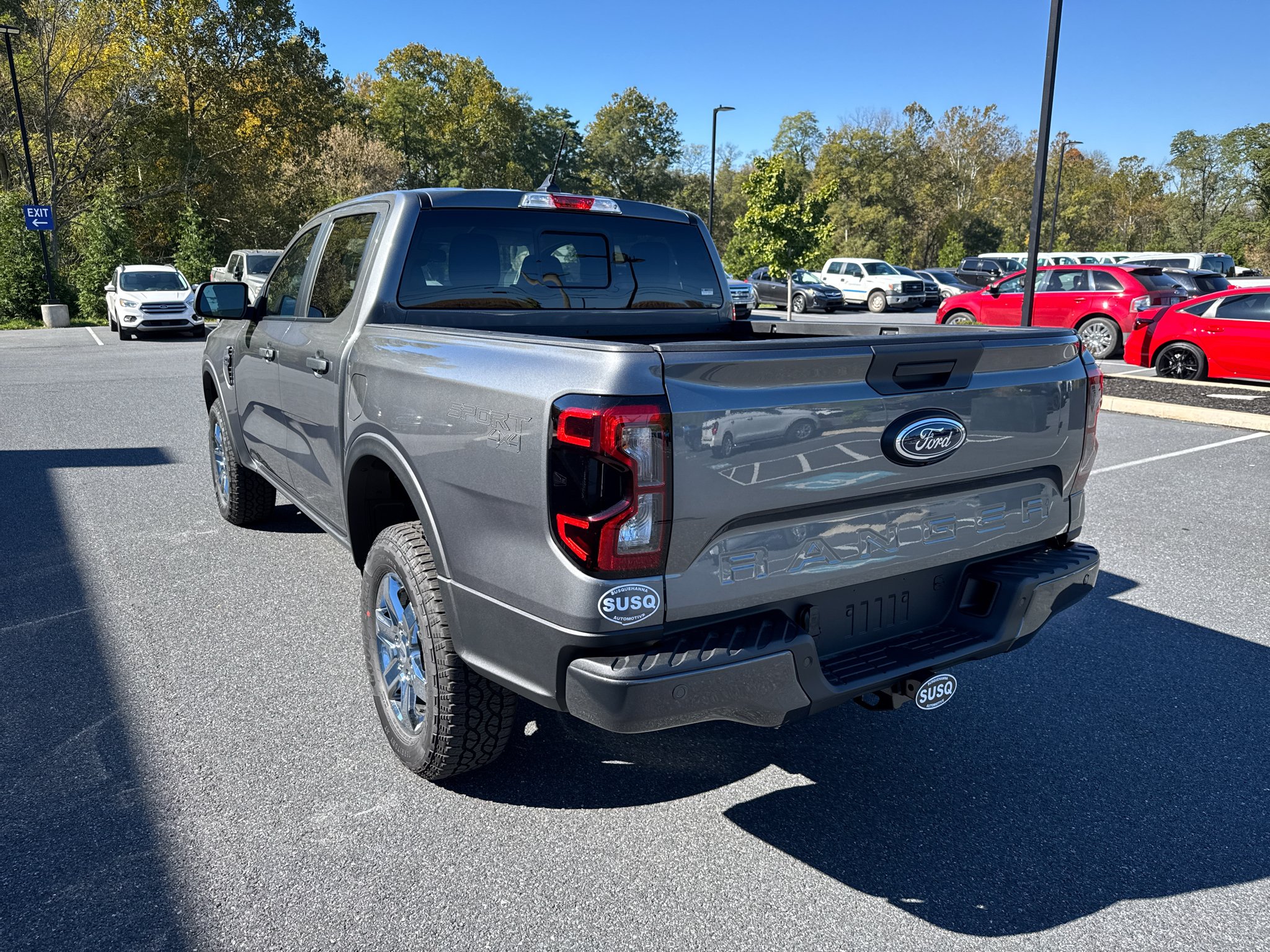 New 2026 Carbonized Gray Metallic Ford XLT image 15