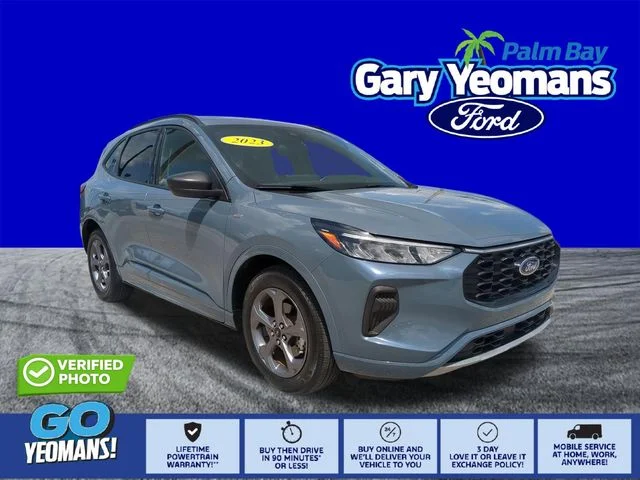 Certified Used 2023 Vapor Blue Ford ST-Line image 1