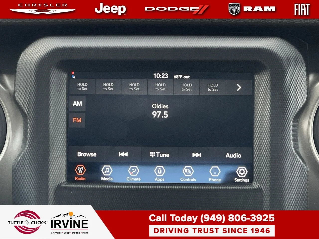 Used 2023 Bright White Clearcoat Jeep Sport image 23