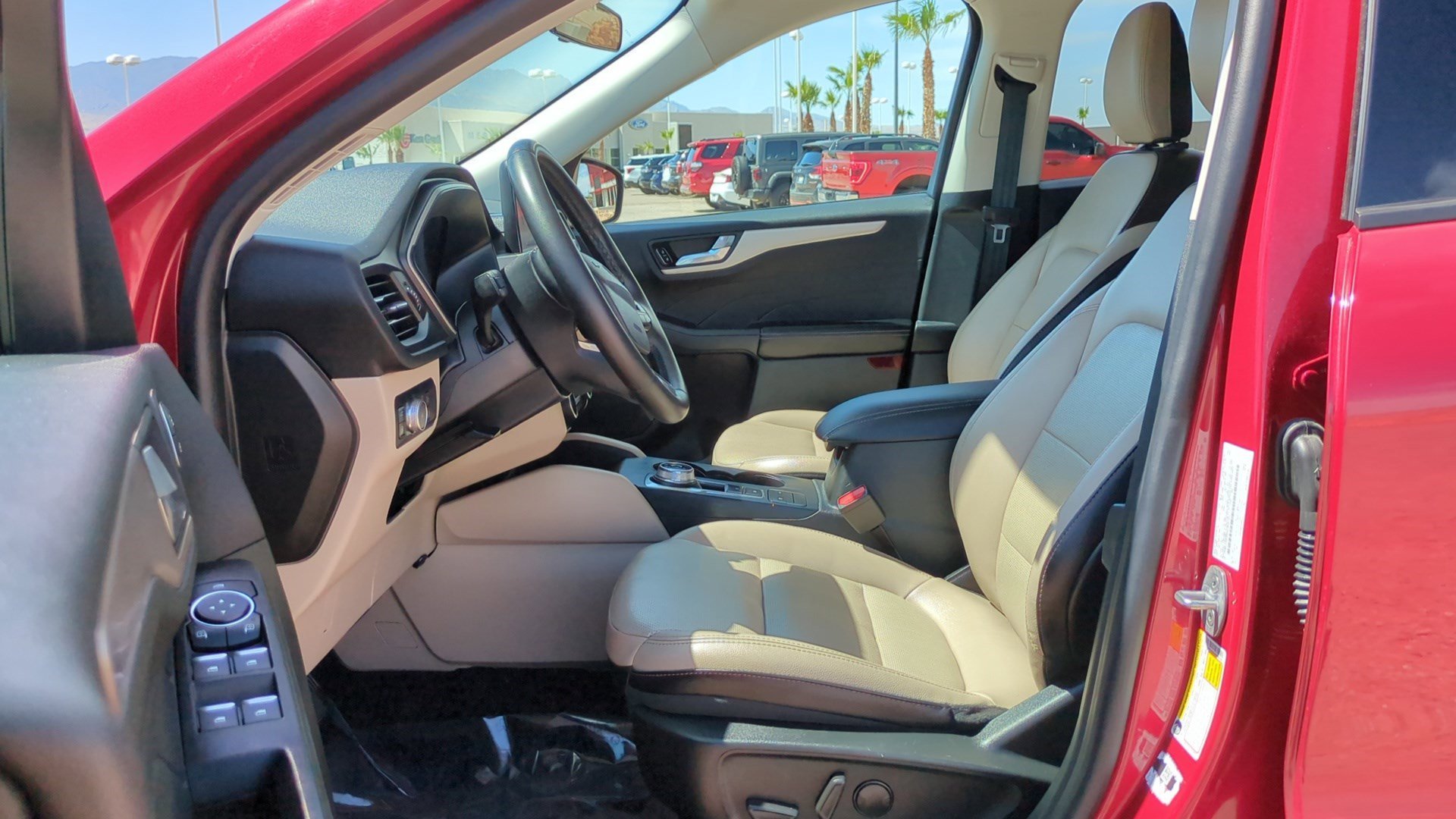 Used 2022 Red Metallic Ford SEL Plug-In Hybrid image 14