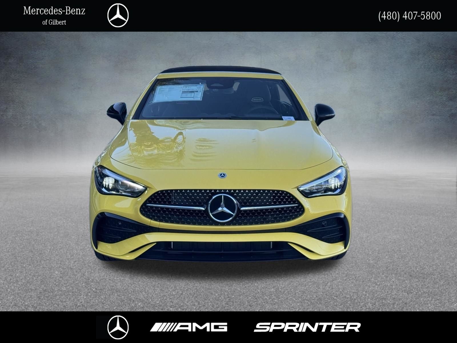 New 2026 Sun Yellow Mercedes-Benz CLE 450 image 2