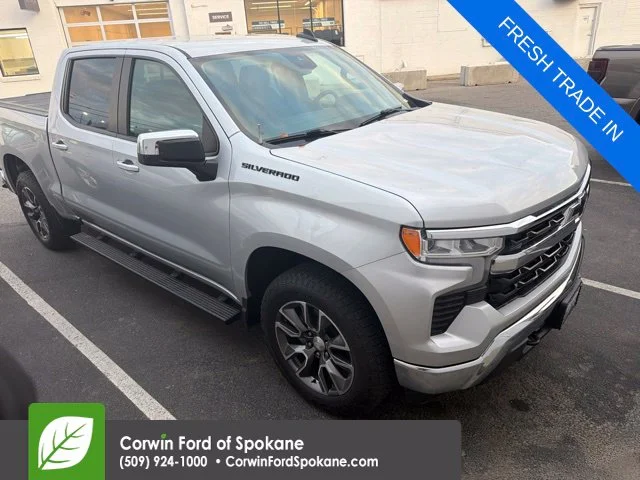 Used 2022 Silver Ice Metallic Chevrolet LT image 1