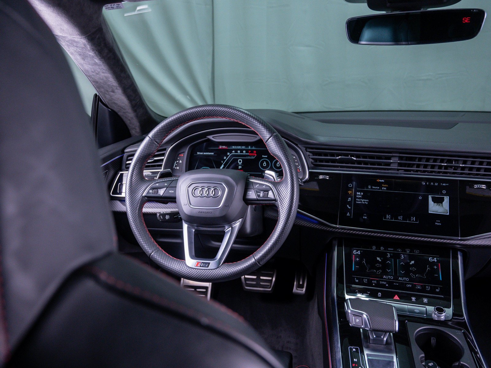 Used 2021 Glacier White Audi 4.0T image 14