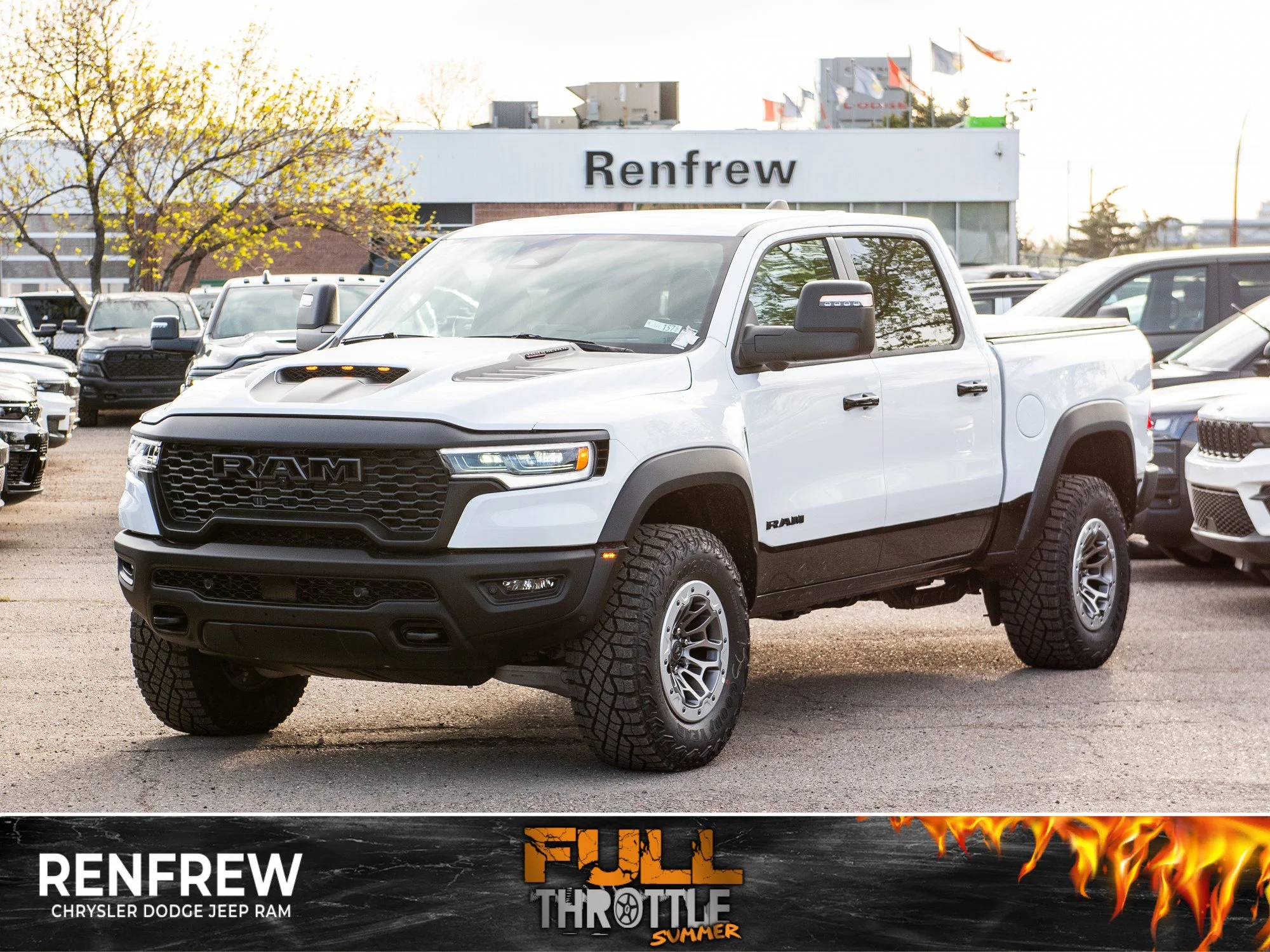 New 2026 White RAM RHO* 540 HORSEPOWER image 1