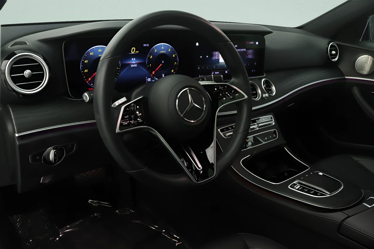 Used 2022 White Mercedes-Benz E 350 AMG® w/Night Package image 14
