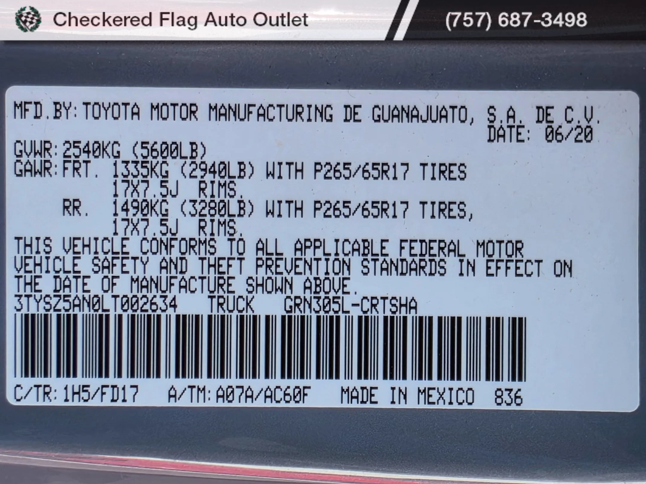 Used 2020 Cement Toyota TRD Sport image 19