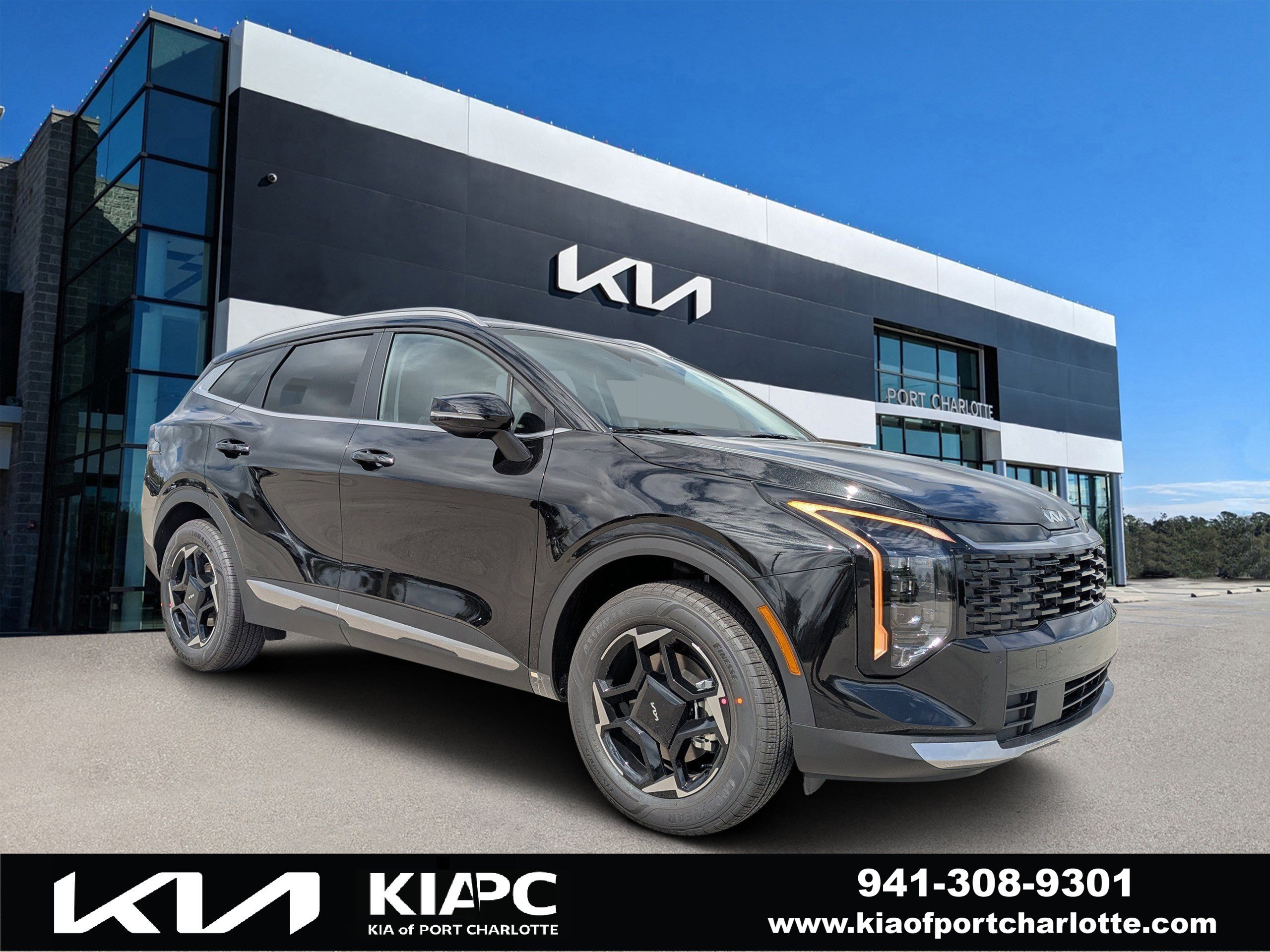 New 2026 Fusion Black Kia EX image 1