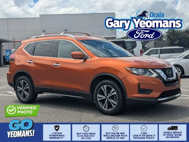 Used 2019 Monarch Orange Nissan SV image 1
