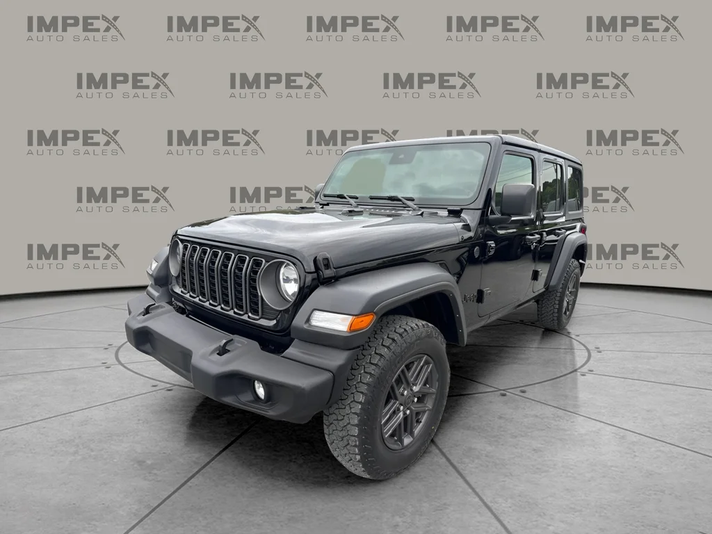 Used 2025 Black Jeep Sport S image 1