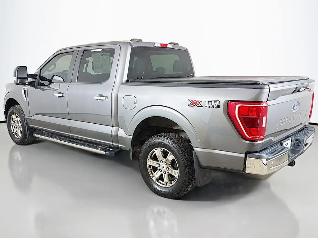 Used 2021 Carbonized Gray Metallic Ford XLT image 8
