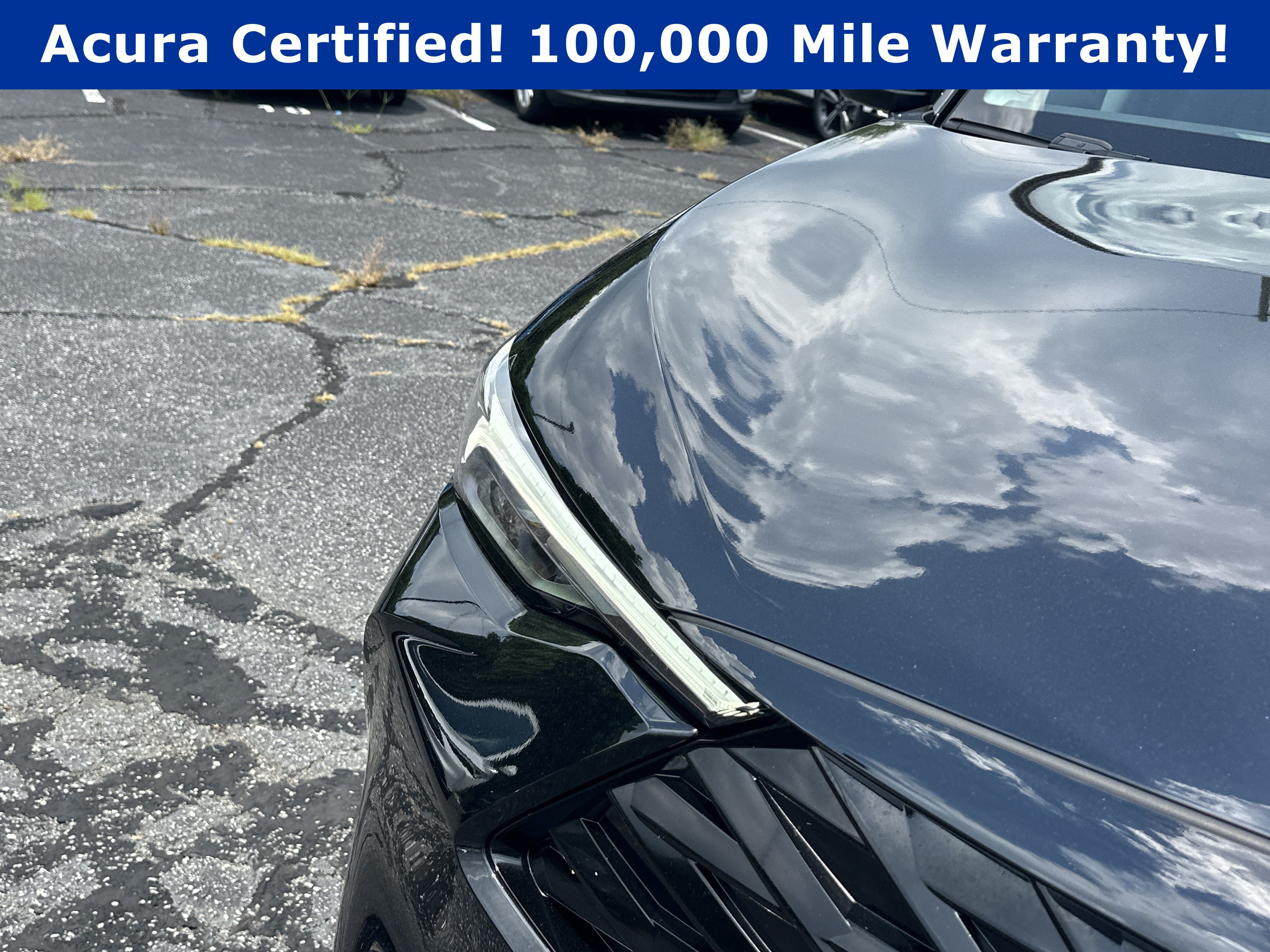 Used 2025 Crystal Black Pearl Acura Base image 12
