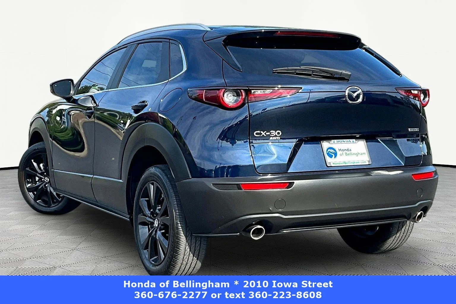 Used 2024 Deep Crystal Blue Mica Mazda 2.5 S Select Sport image 4