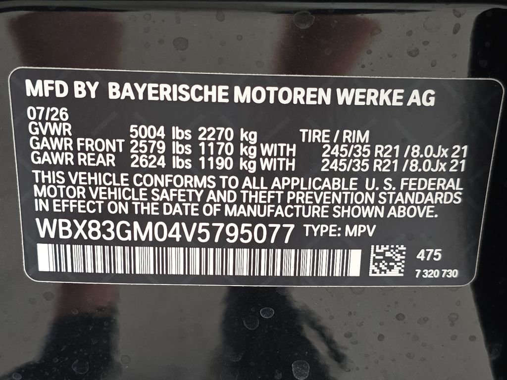 New 2027 Black Sapphire Metallic BMW M35i image 23