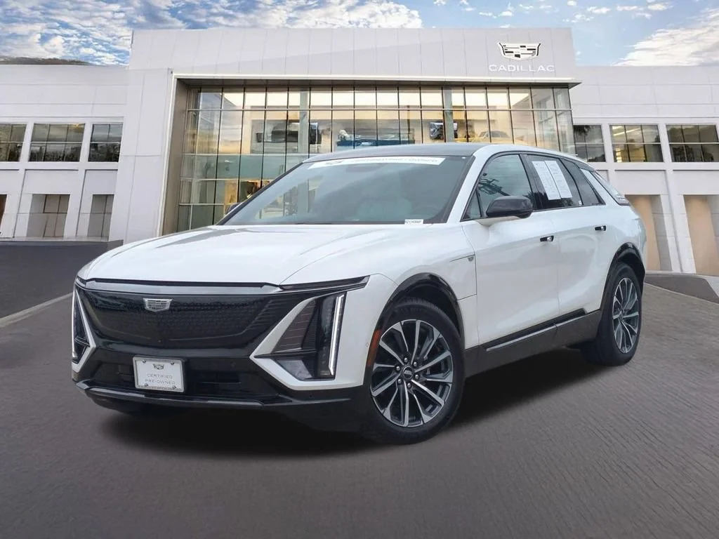 Certified Used 2024 Crystal White Tricoat Cadillac Sport 1 image 1