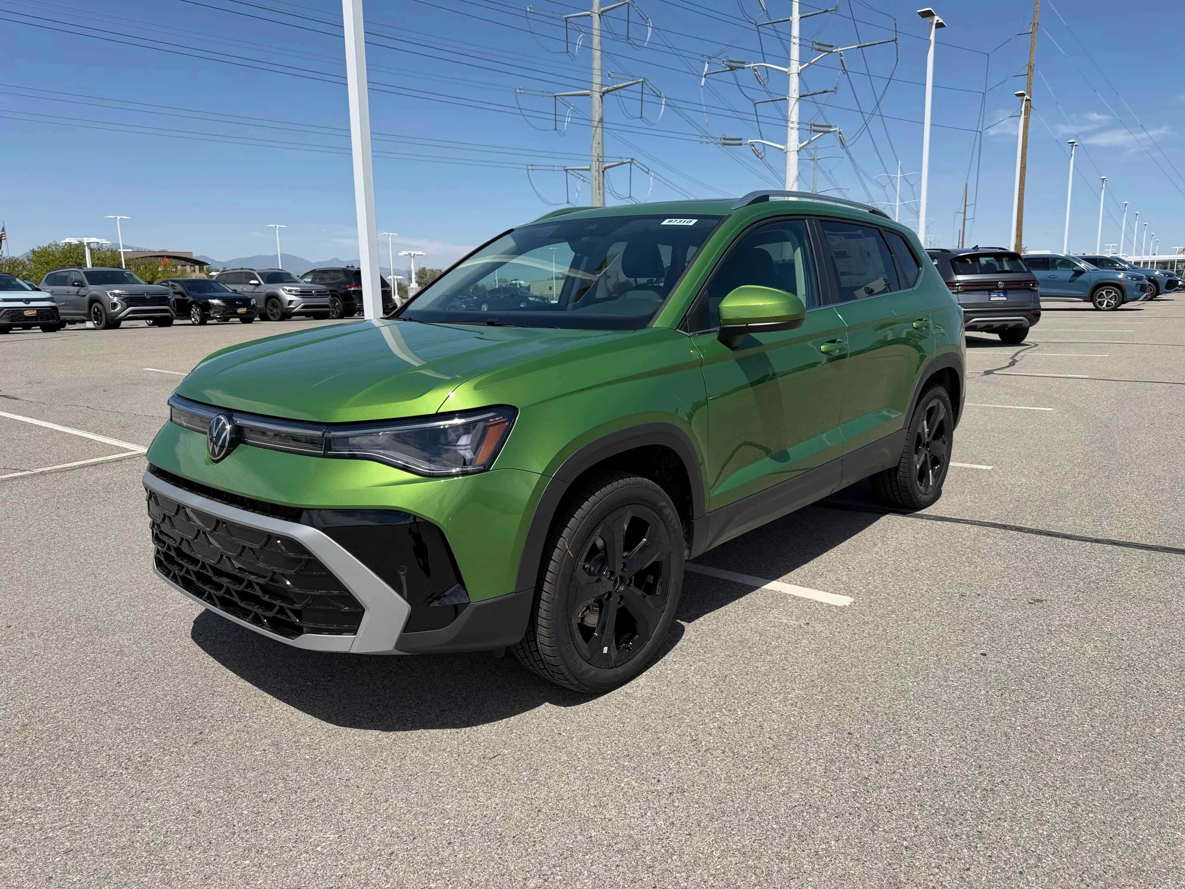 New 2026 Moss Green Volkswagen SEL image 12