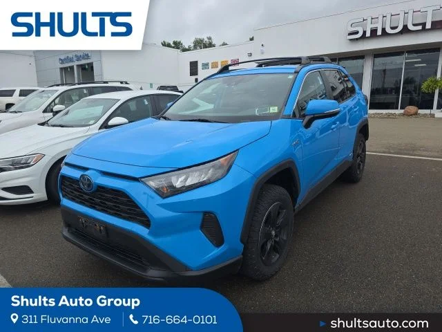 Used 2020 Blue Toyota LE image 1